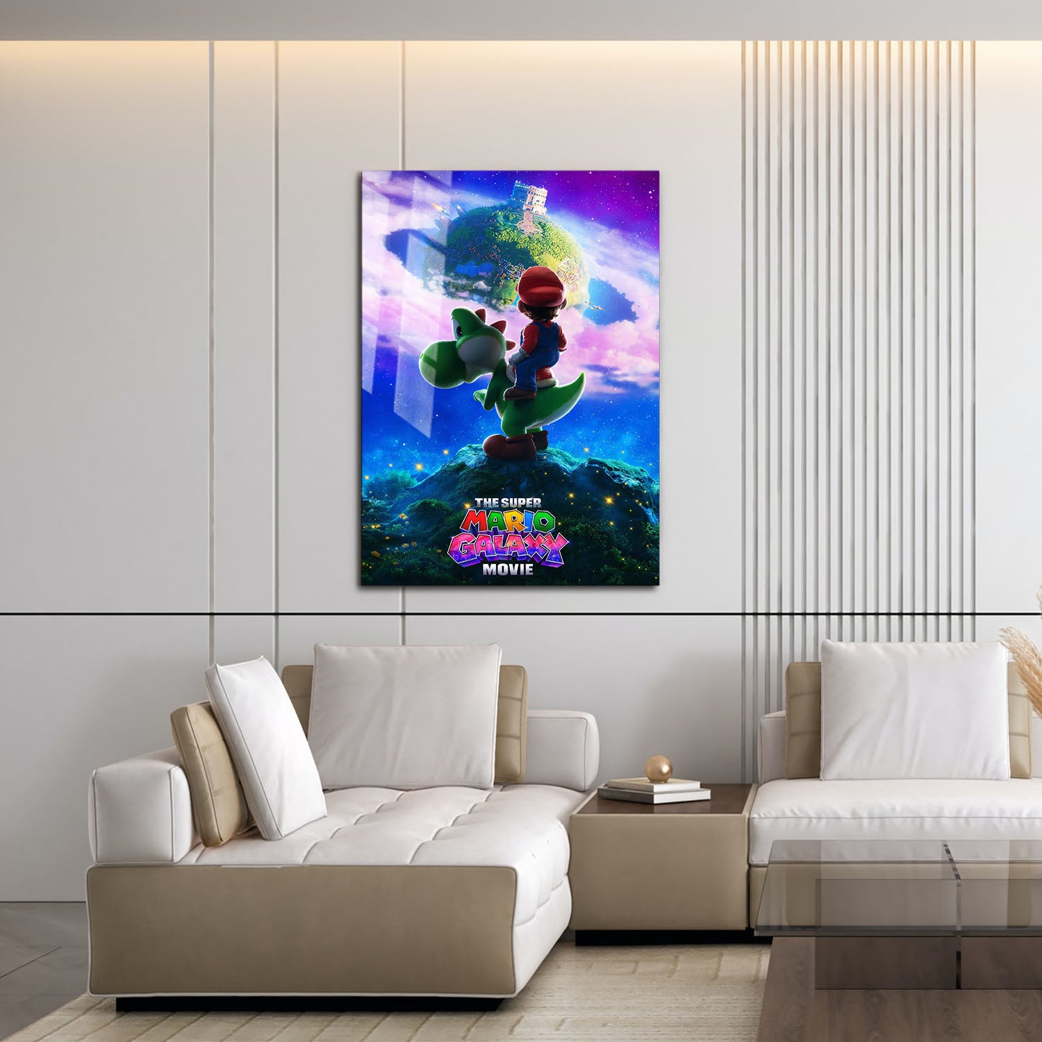 Flex Designs Metal Poster The Super Mario Galaxy Movie Cinematic 16 x 24" Home Goods - Movie 2026 Movie Metal Poster