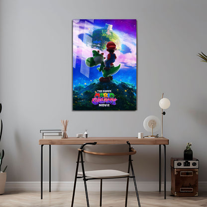 Flex Designs Metal Poster The Super Mario Galaxy Movie Cinematic 5 x 7" Home Goods - Movie 2026 Movie Metal Poster