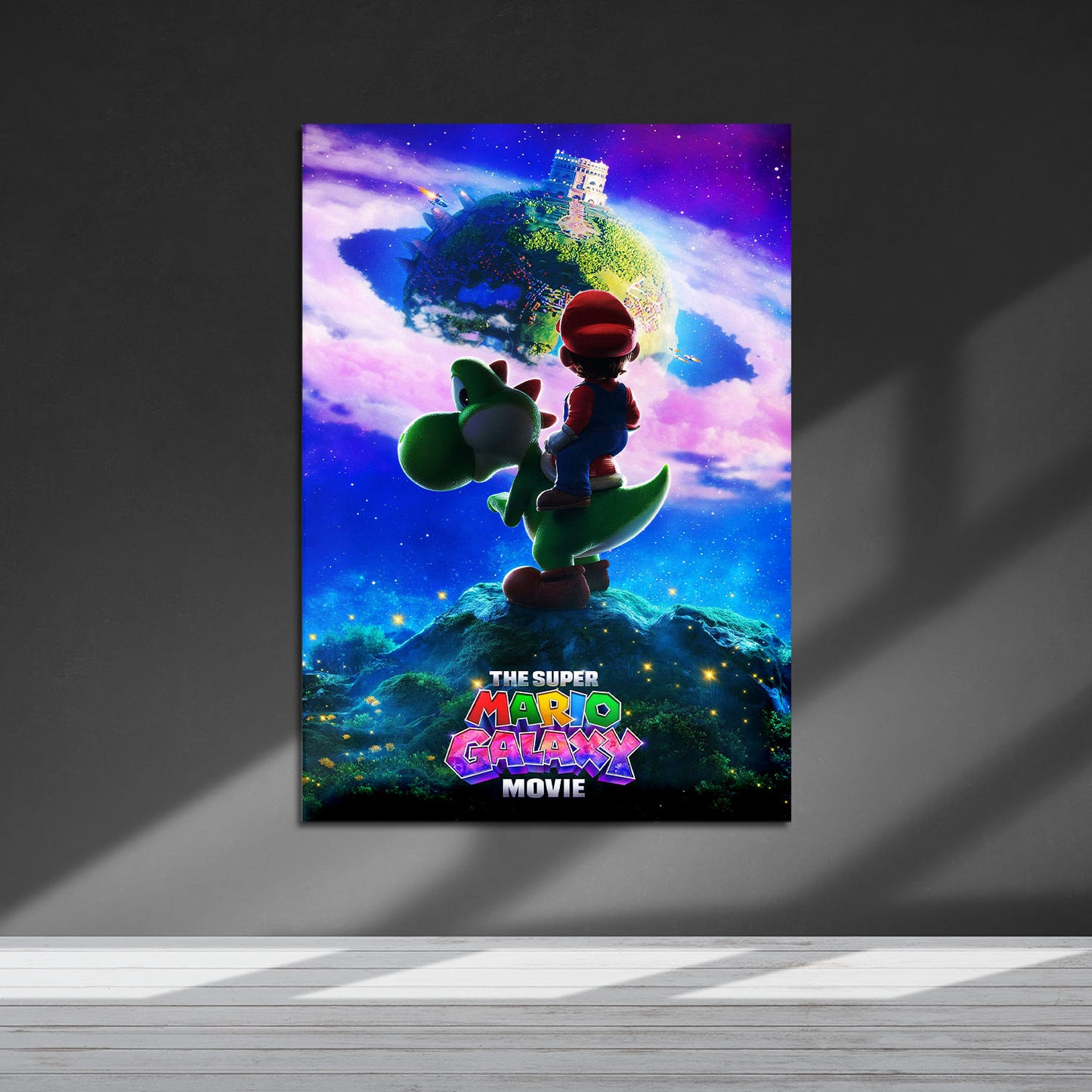 Flex Designs Metal Poster The Super Mario Galaxy Movie Cinematic 5 x 7" Home Goods - Movie 2026 Movie Metal Poster