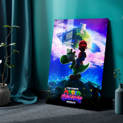 Flex Designs Metal Poster The Super Mario Galaxy Movie Cinematic 24 x 36" Home Goods - Movie 2026 Movie Metal Poster