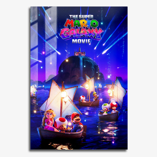 Flex Designs Metal Poster The Super Mario Galaxy Movie Theatrical 11 x 17" Home Goods - Movie 2026 Movie Metal Poster