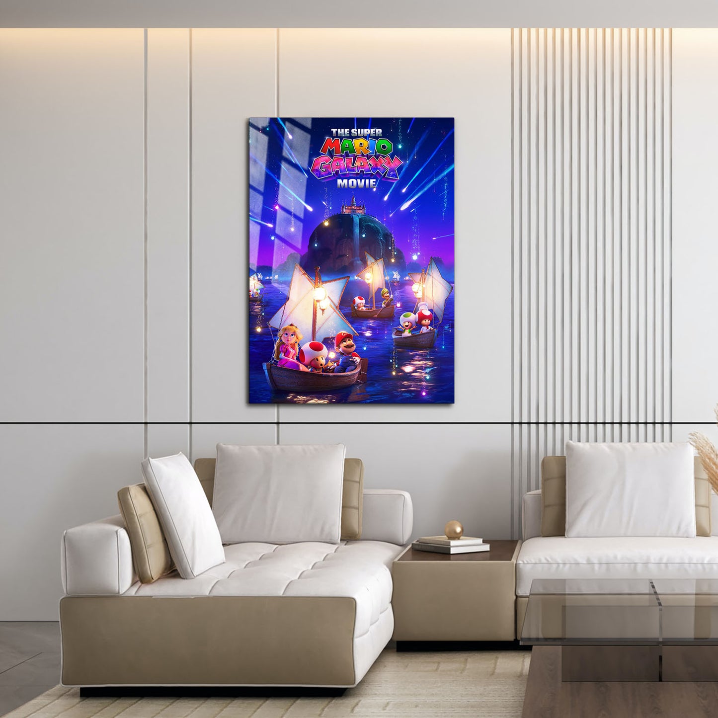 Flex Designs Metal Poster The Super Mario Galaxy Movie Theatrical 16 x 24" Home Goods - Movie 2026 Movie Metal Poster