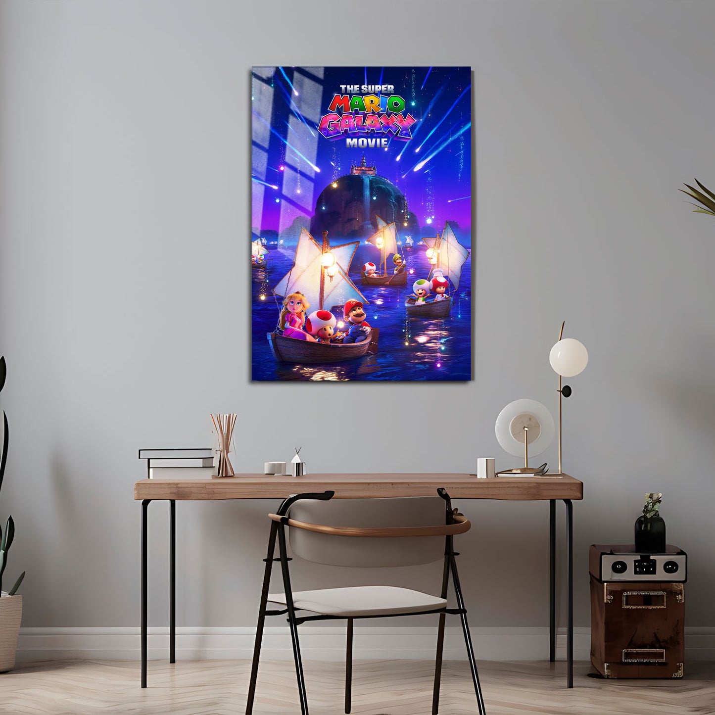 Flex Designs Metal Poster The Super Mario Galaxy Movie Theatrical 5 x 7" Home Goods - Movie 2026 Movie Metal Poster