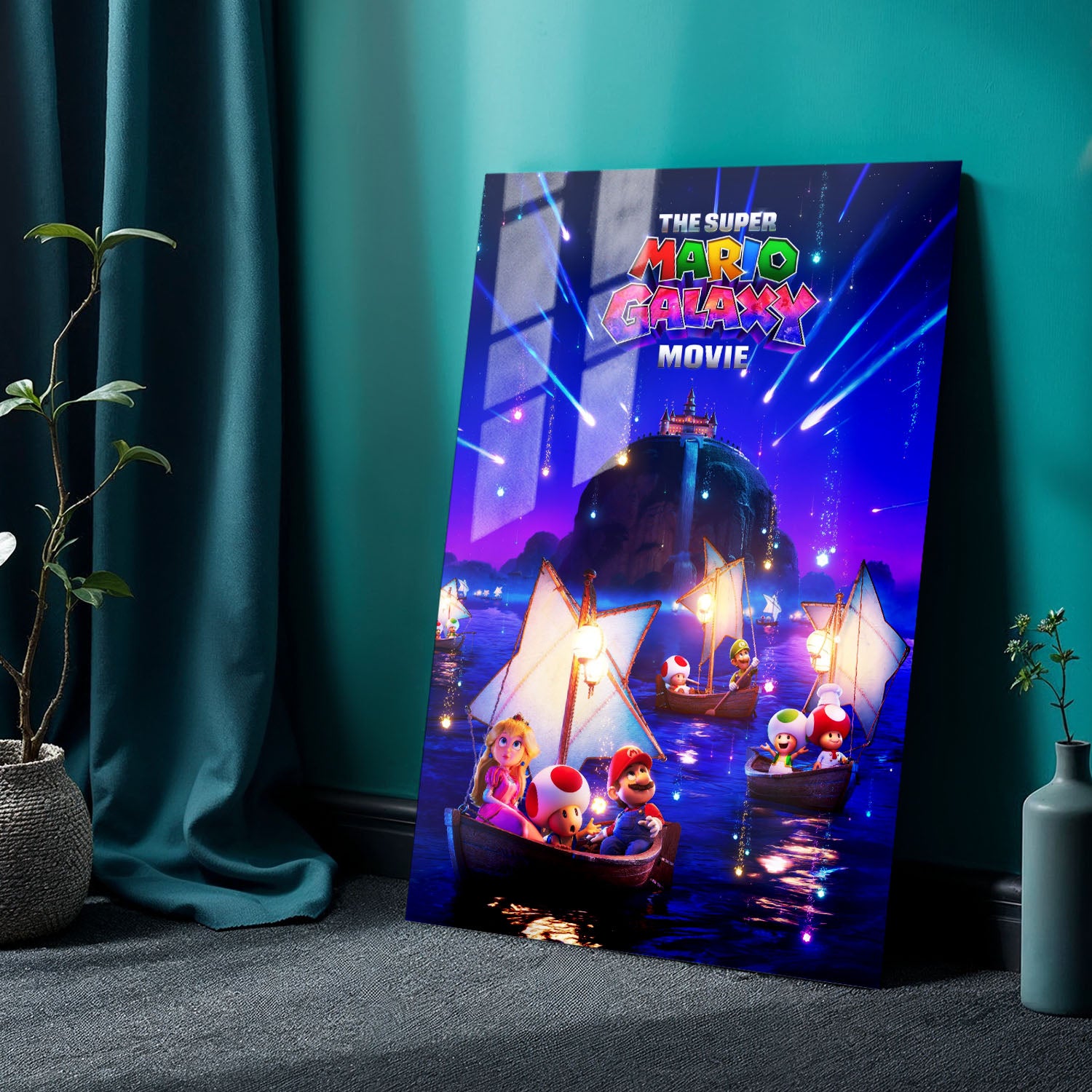 Flex Designs Metal Poster The Super Mario Galaxy Movie Theatrical 24 x 36" Home Goods - Movie 2026 Movie Metal Poster