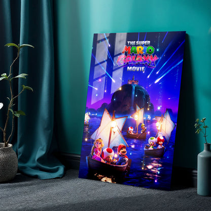 Flex Designs Metal Poster The Super Mario Galaxy Movie Theatrical 24 x 36" Home Goods - Movie 2026 Movie Metal Poster