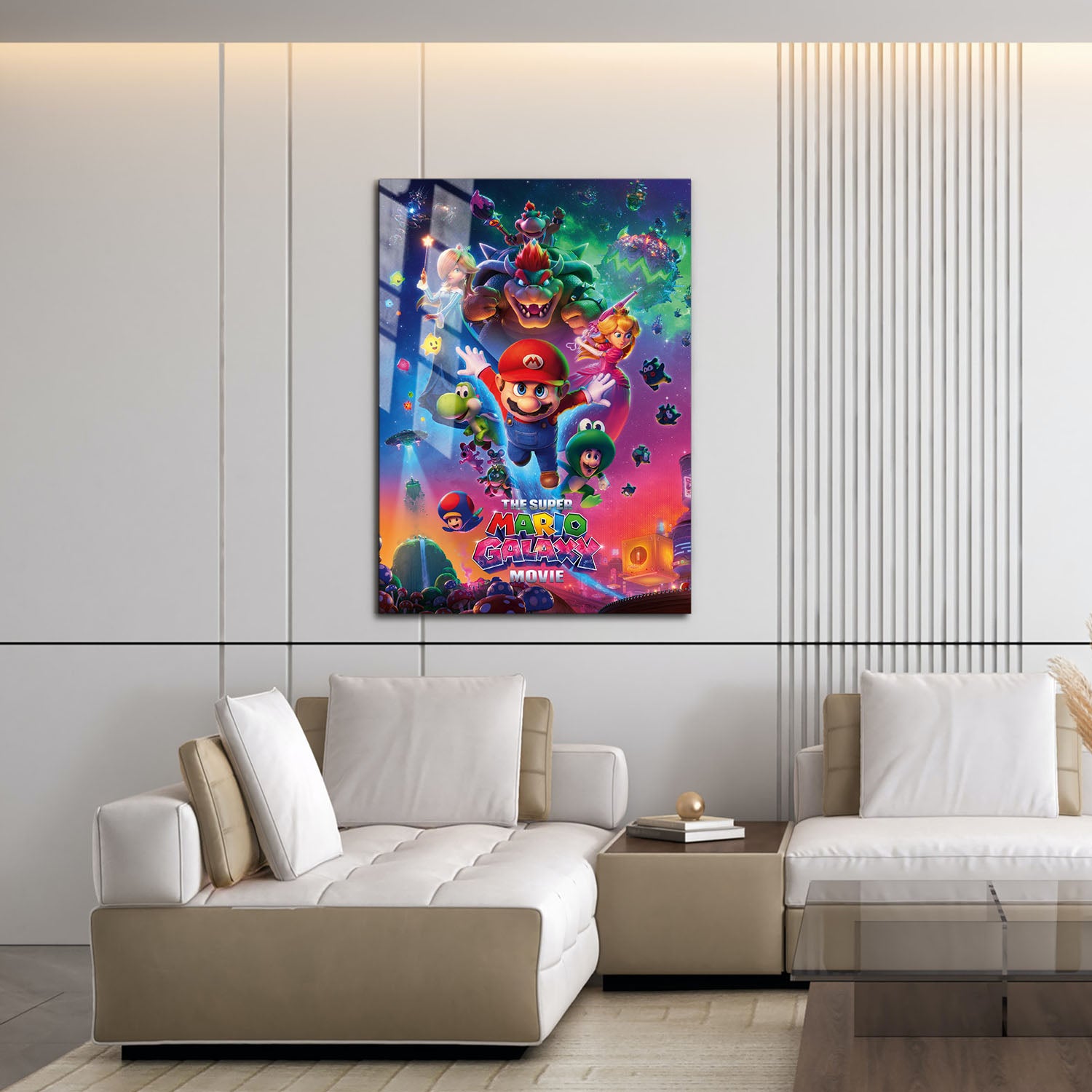 Flex Designs Metal Poster The Super Mario Galaxy Movie 16 x 24" Home Goods - Movie 2026 Movie Metal Poster