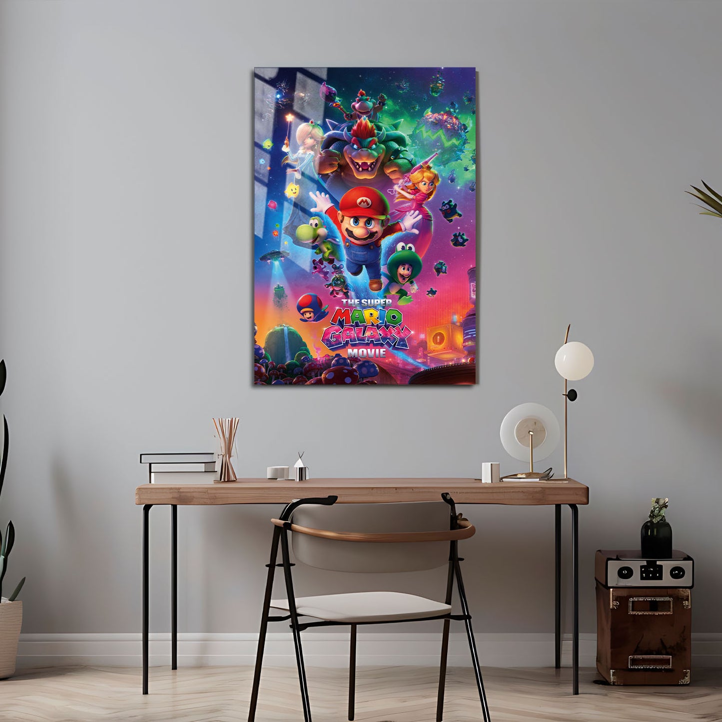 Flex Designs Metal Poster The Super Mario Galaxy Movie 5 x 7" Home Goods - Movie 2026 Movie Metal Poster