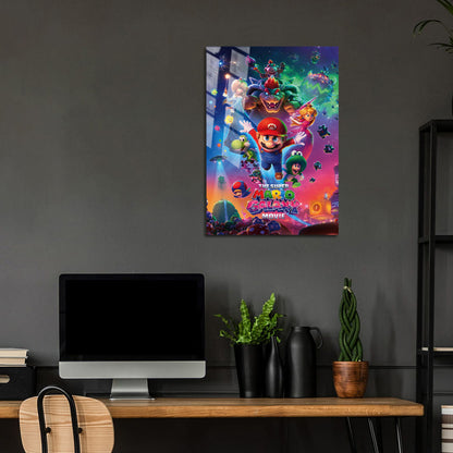 Flex Designs Metal Poster The Super Mario Galaxy Movie 24 x 36" Home Goods - Movie 2026 Movie Metal Poster