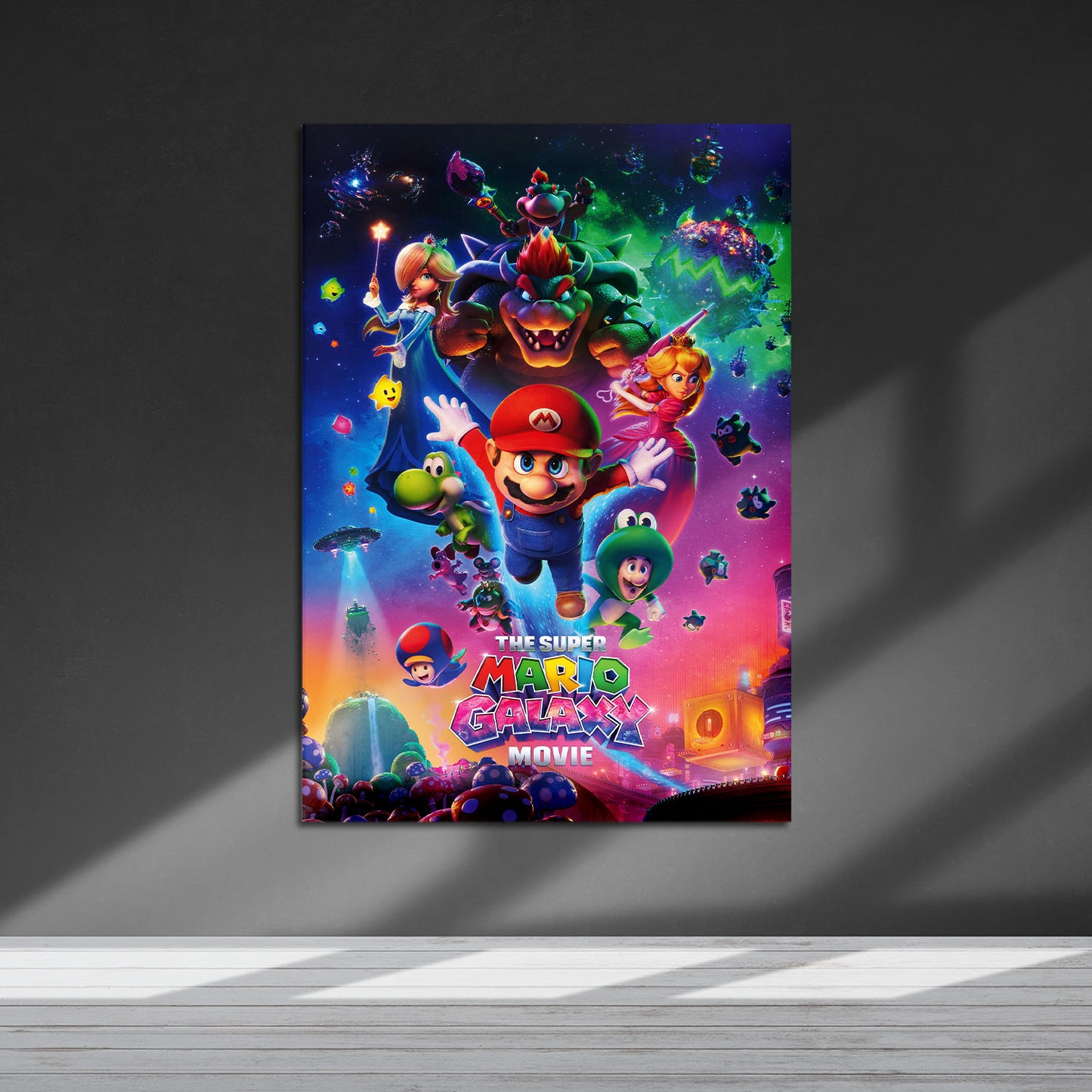 Flex Designs Metal Poster The Super Mario Galaxy Movie 5 x 7" Home Goods - Movie 2026 Movie Metal Poster