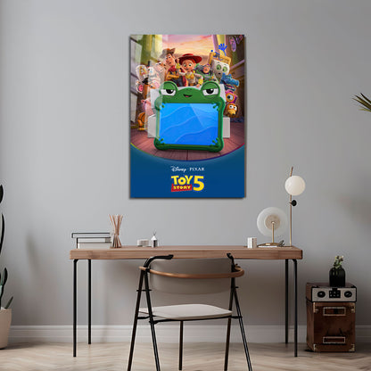 Flex Designs Metal Poster Toy Story 5 5 x 7" Home Goods - Movie 2026 Movie Metal Poster