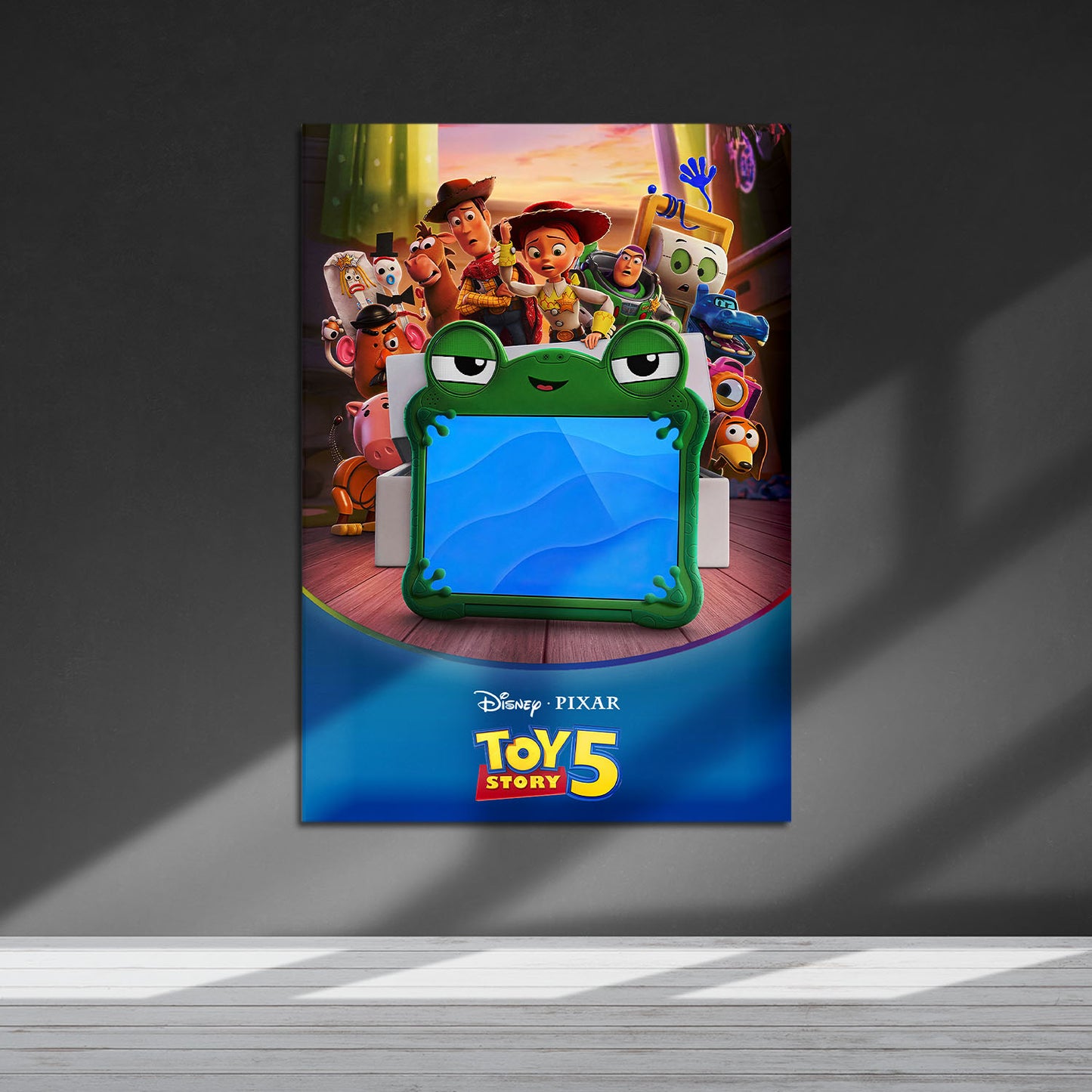 Flex Designs Metal Poster Toy Story 5 5 x 7" Home Goods - Movie 2026 Movie Metal Poster