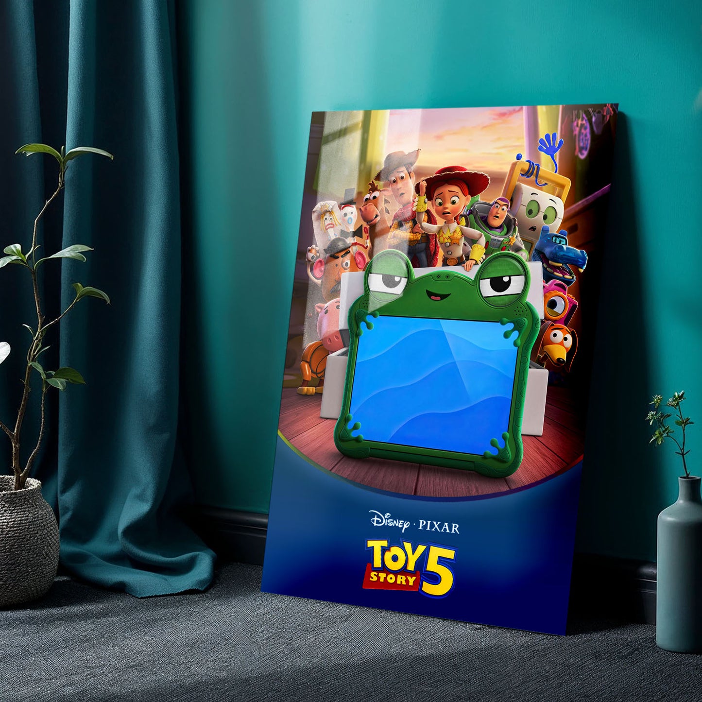 Flex Designs Metal Poster Toy Story 5 24 x 36" Home Goods - Movie 2026 Movie Metal Poster