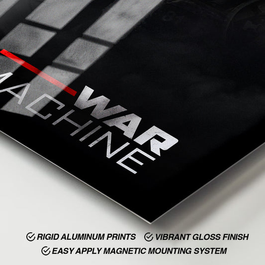 Flex Designs Metal Poster War Machine 11 x 17" Home Goods - Movie 2026 Movie Metal Poster