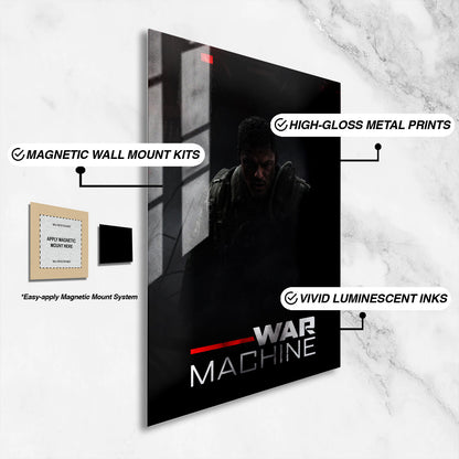 Flex Designs Metal Poster War Machine 16 x 24" Home Goods - Movie 2026 Movie Metal Poster
