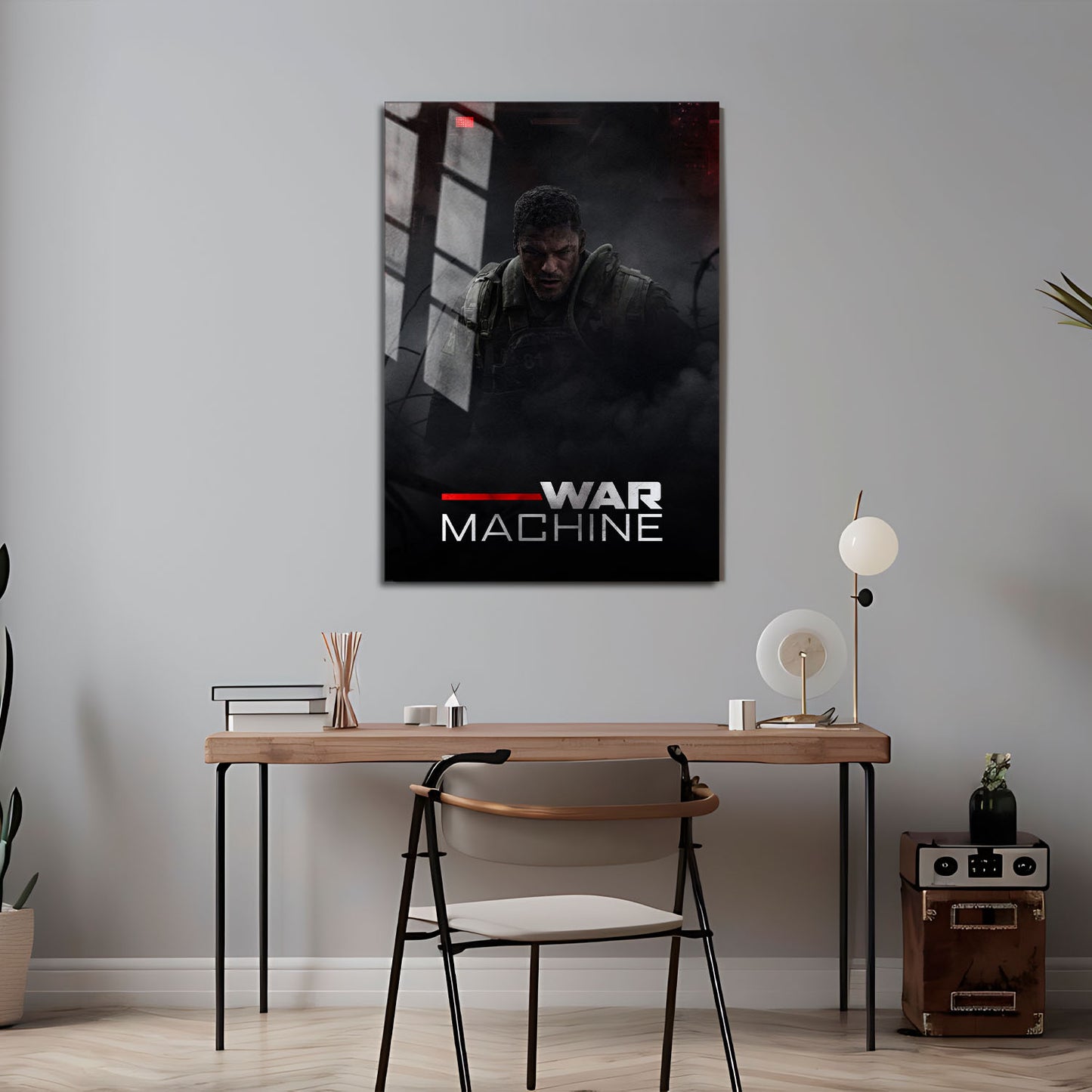 Flex Designs Metal Poster War Machine 5 x 7" Home Goods - Movie 2026 Movie Metal Poster