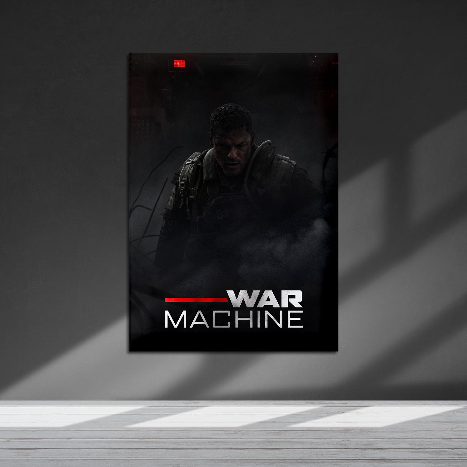 Flex Designs Metal Poster War Machine 5 x 7" Home Goods - Movie 2026 Movie Metal Poster
