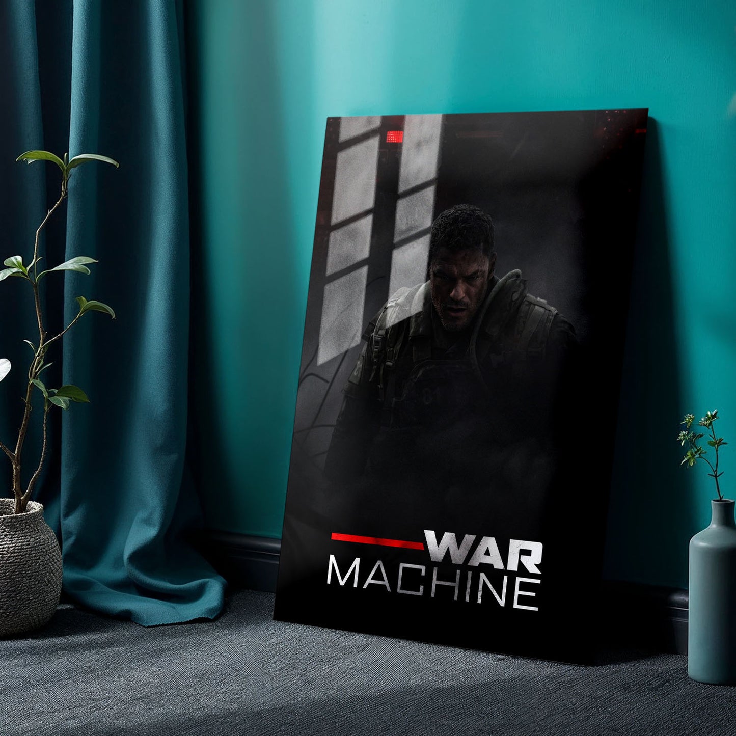 Flex Designs Metal Poster War Machine 24 x 36" Home Goods - Movie 2026 Movie Metal Poster