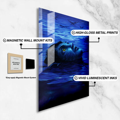 Flex Designs Metal Poster Avatar The Way of Water Sketch 16 x 24" Home Goods - Movie 2022 Movie Metal Poster