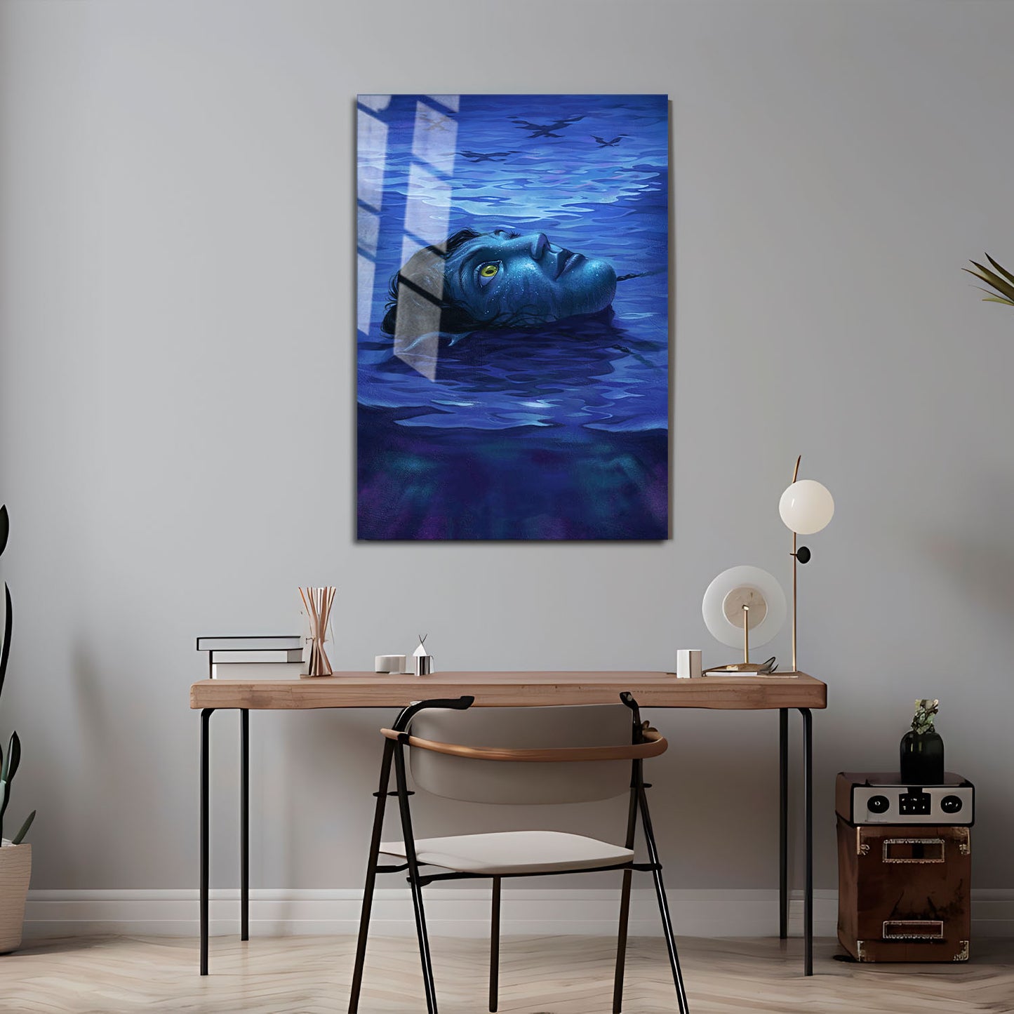 Flex Designs Metal Poster Avatar The Way of Water Sketch 5 x 7" Home Goods - Movie 2022 Movie Metal Poster