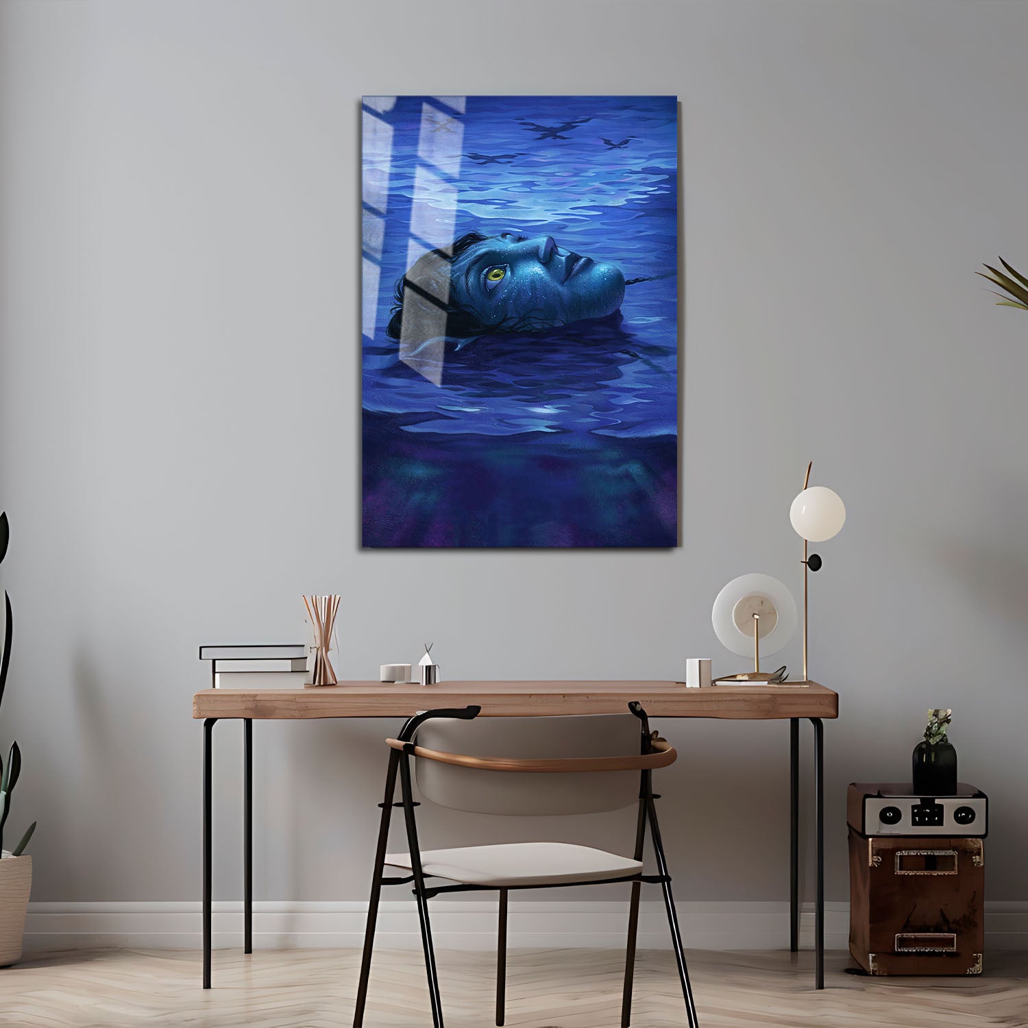 Flex Designs Metal Poster Avatar The Way of Water Sketch 5 x 7" Home Goods - Movie 2022 Movie Metal Poster