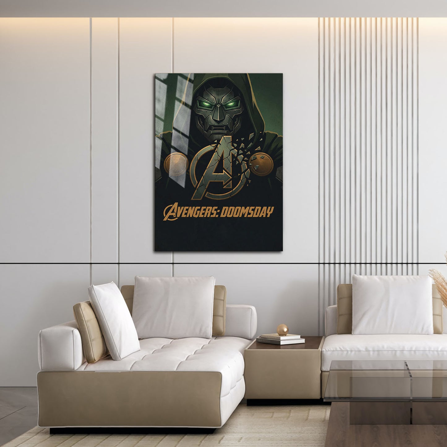 Flex Designs Metal Poster Avengers Doomsday Dr Doom 16 x 24" Home Goods - Movie 2026 Movie Metal Poster