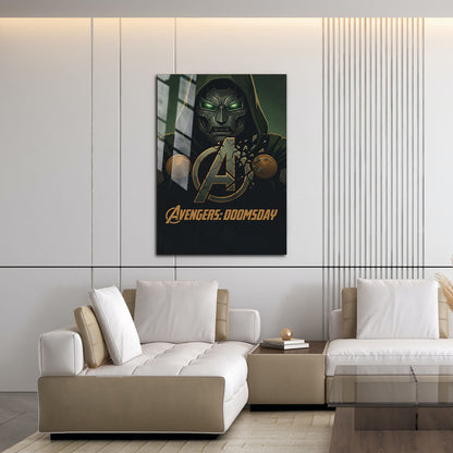 Flex Designs Metal Poster Avengers Doomsday Dr Doom 16 x 24" Home Goods - Movie 2026 Movie Metal Poster