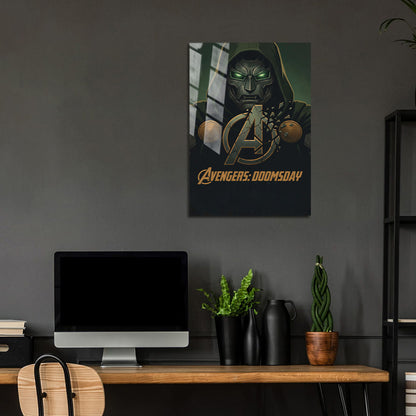 Flex Designs Metal Poster Avengers Doomsday Dr Doom 24 x 36" Home Goods - Movie 2026 Movie Metal Poster