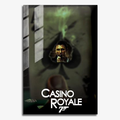 Flex Designs Metal Poster Casino Royale Ace 11 x 17" Home Goods - Movie 2006 Movie Metal Poster