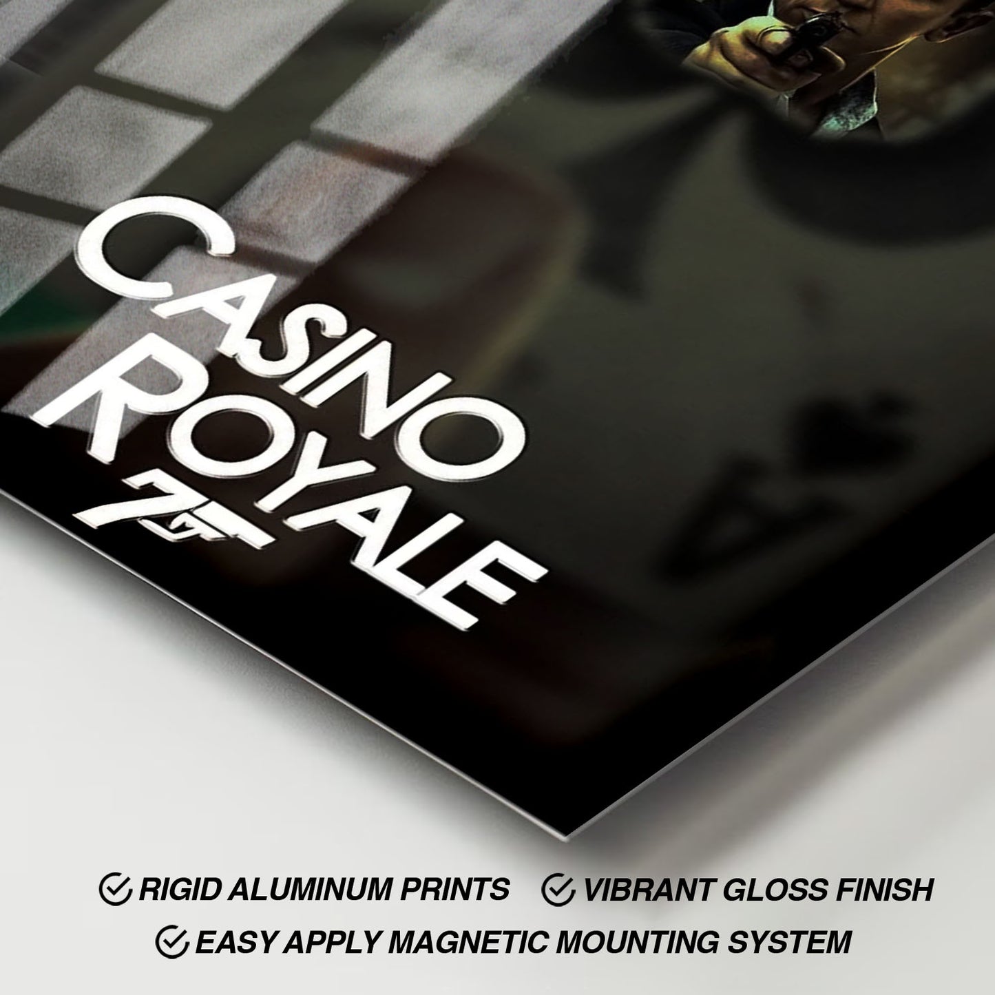 Flex Designs Metal Poster Casino Royale Ace 11 x 17" Home Goods - Movie 2006 Movie Metal Poster