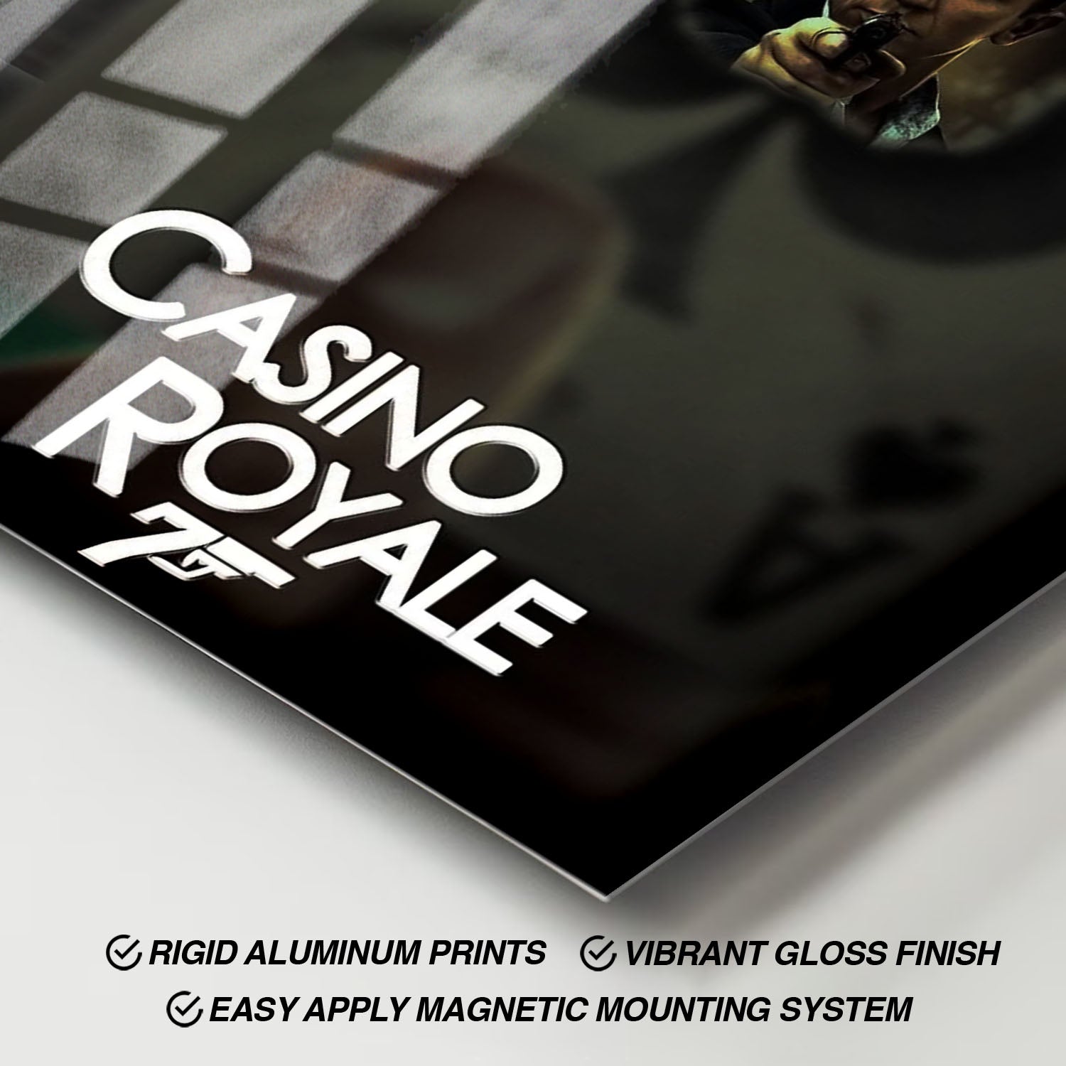 Flex Designs Metal Poster Casino Royale Ace 11 x 17" Home Goods - Movie 2006 Movie Metal Poster