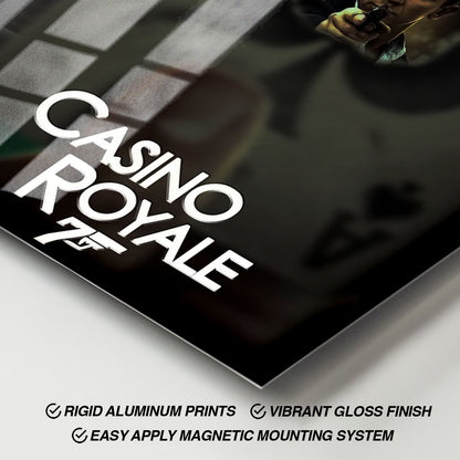 Flex Designs Metal Poster Casino Royale Ace 11 x 17" Home Goods - Movie 2006 Movie Metal Poster