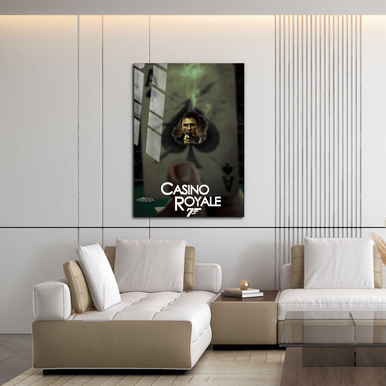 Flex Designs Metal Poster Casino Royale Ace 16 x 24" Home Goods - Movie 2006 Movie Metal Poster