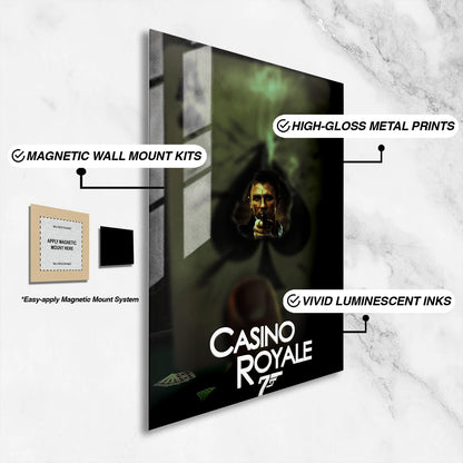 Flex Designs Metal Poster Casino Royale Ace 16 x 24" Home Goods - Movie 2006 Movie Metal Poster