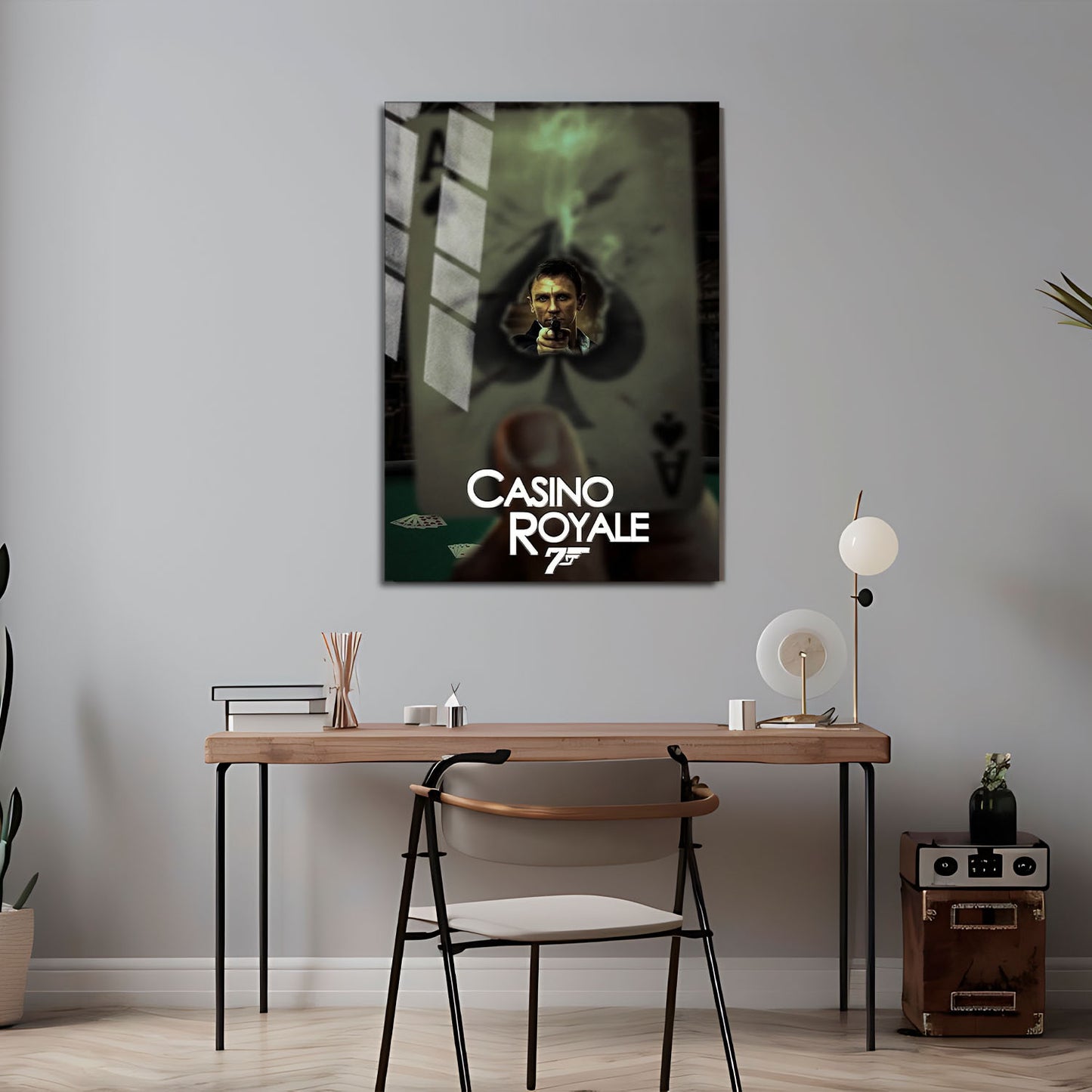 Flex Designs Metal Poster Casino Royale Ace 5 x 7" Home Goods - Movie 2006 Movie Metal Poster