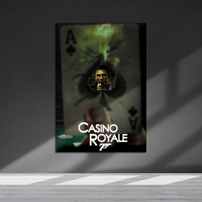 Flex Designs Metal Poster Casino Royale Ace 5 x 7" Home Goods - Movie 2006 Movie Metal Poster