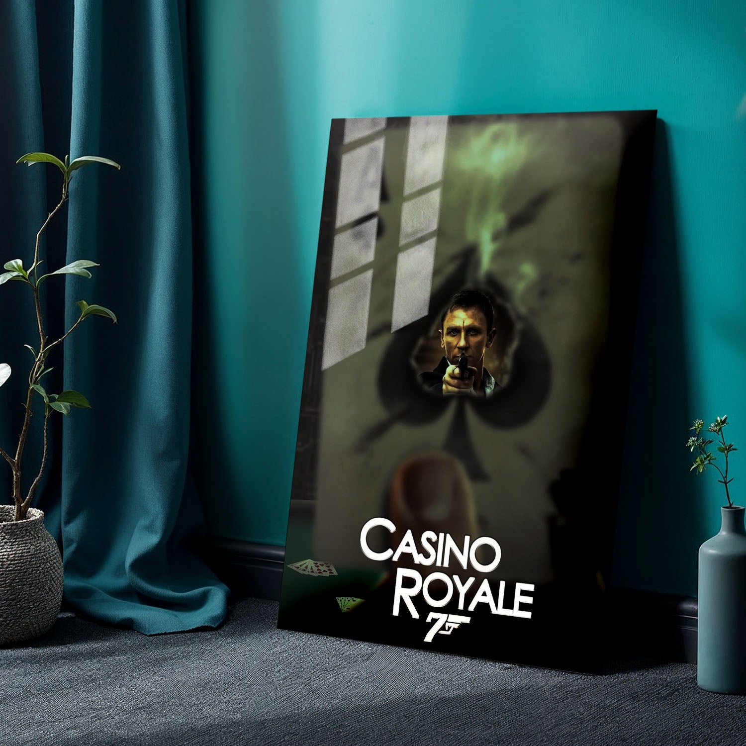 Flex Designs Metal Poster Casino Royale Ace 24 x 36" Home Goods - Movie 2006 Movie Metal Poster