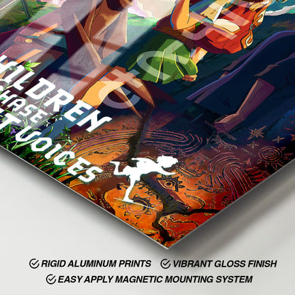 Flex Designs Metal Poster Children Who Chase Lost Voices 11 x 17" Home Goods - Movie 2011 Movie Metal Poster