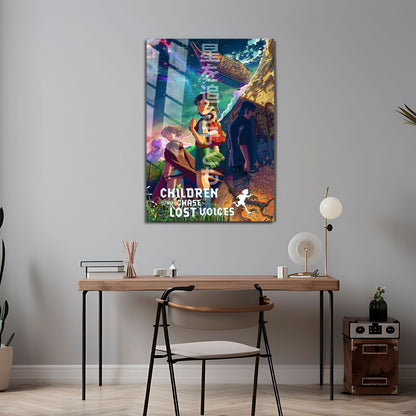Flex Designs Metal Poster Children Who Chase Lost Voices 5 x 7" Home Goods - Movie 2011 Movie Metal Poster