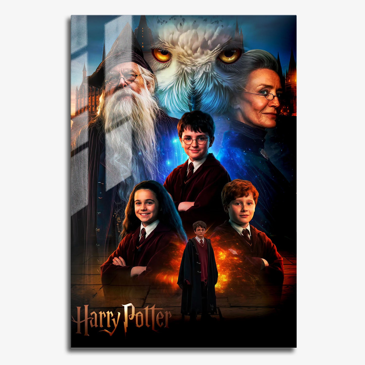 Flex Designs Metal Poster Harry Potter TV Series 11 x 17" Home Goods - TV Show 2026 TV Show Metal Poster
