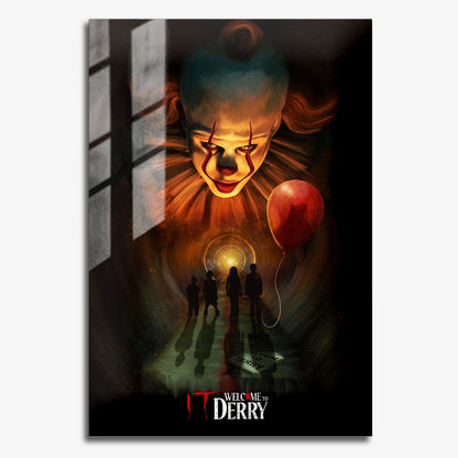 Flex Designs Metal Poster IT Welcome to Derry Theatrical 11 x 17" Home Goods - TV Show 2025 TV Show Metal Poster