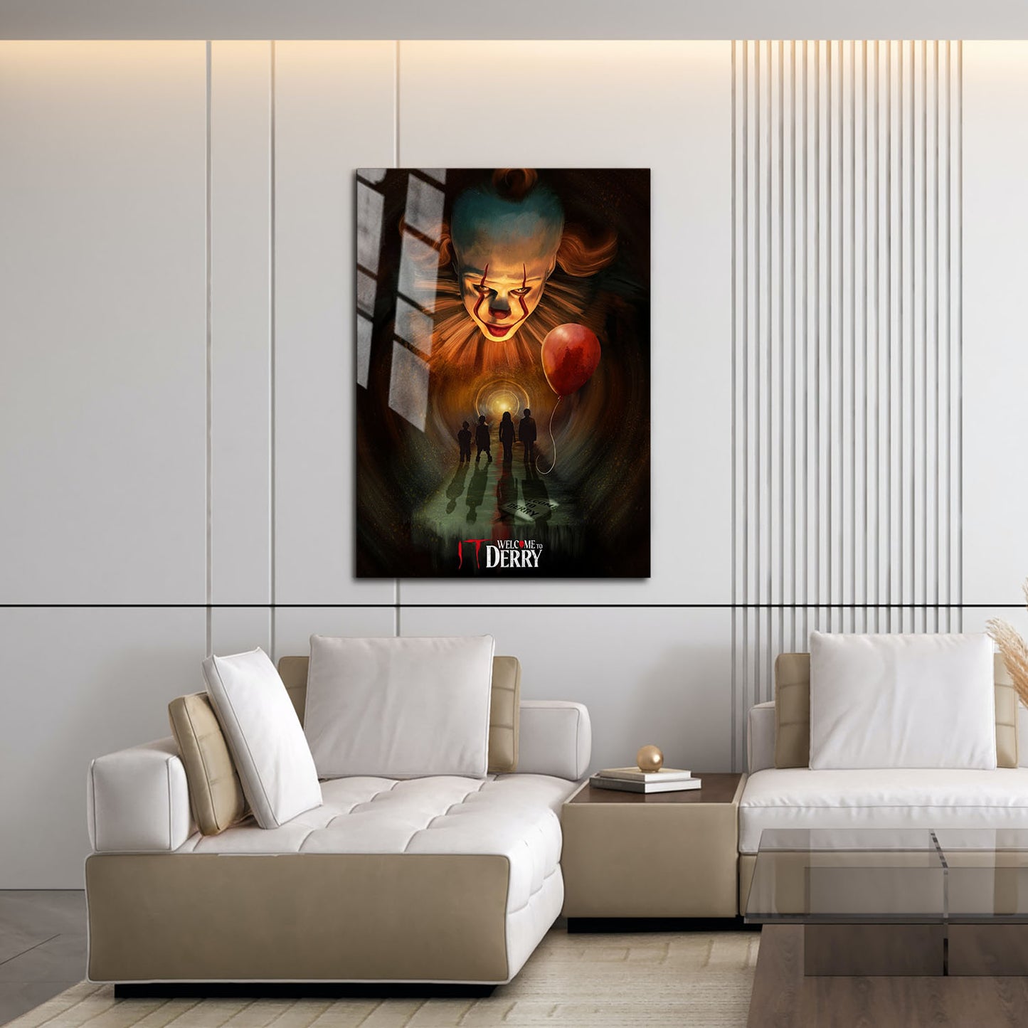 Flex Designs Metal Poster IT Welcome to Derry Theatrical 16 x 24" Home Goods - TV Show 2025 TV Show Metal Poster