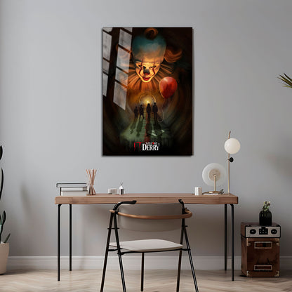 Flex Designs Metal Poster IT Welcome to Derry Theatrical 5 x 7" Home Goods - TV Show 2025 TV Show Metal Poster