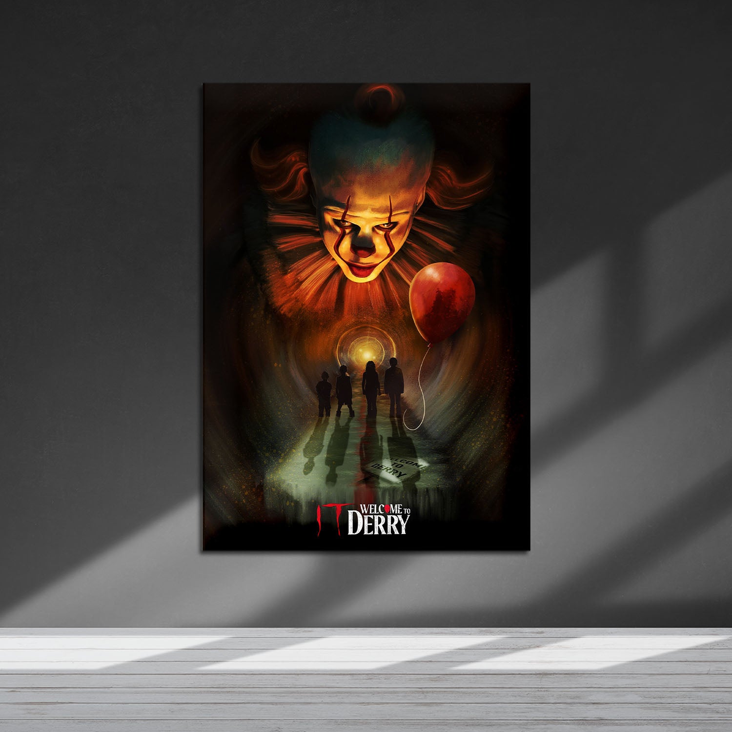 Flex Designs Metal Poster IT Welcome to Derry Theatrical 5 x 7" Home Goods - TV Show 2025 TV Show Metal Poster