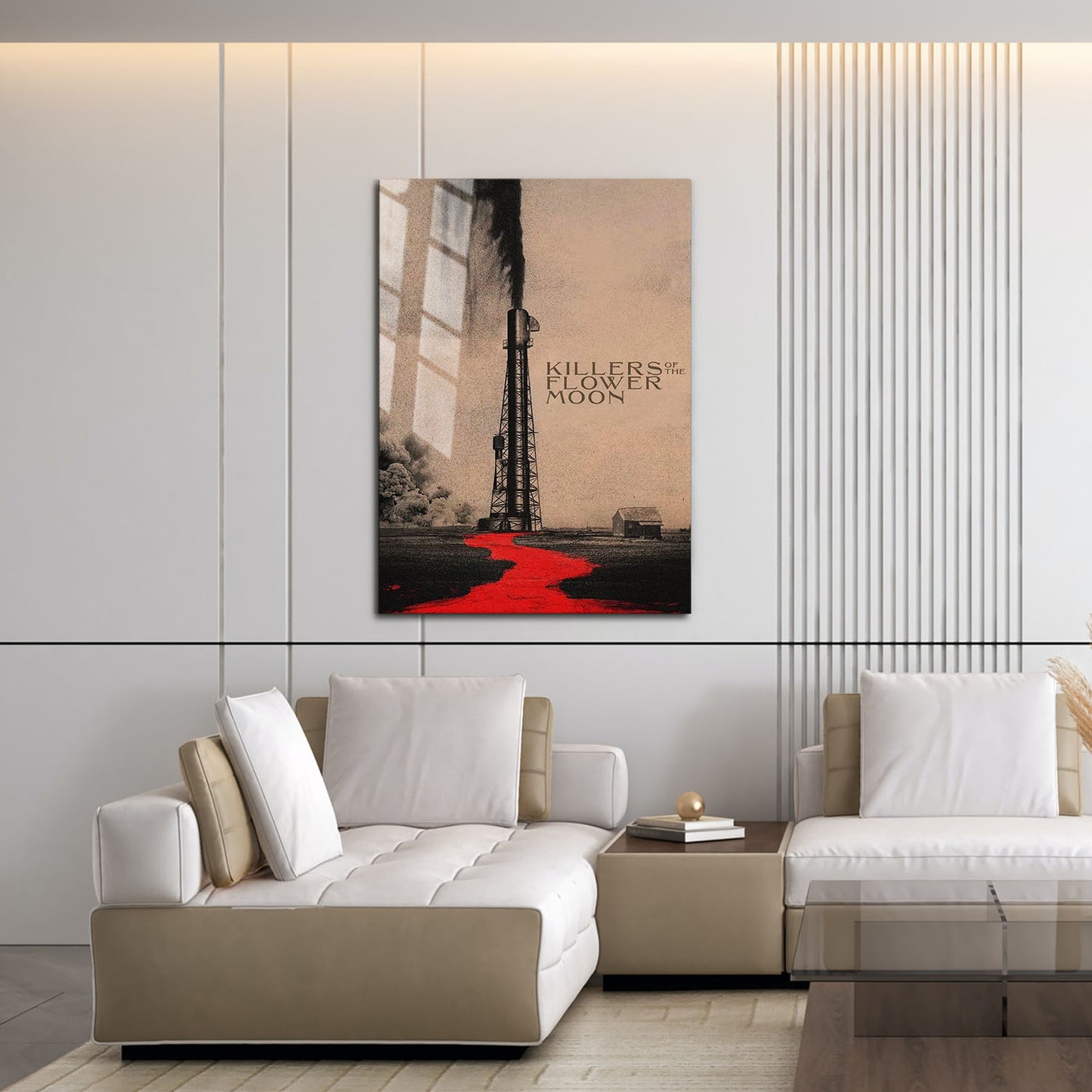 Flex Designs Metal Poster Killers of the Flower Moon Sketch 16 x 24" Home Goods - Movie 2023 Movie Metal Poster