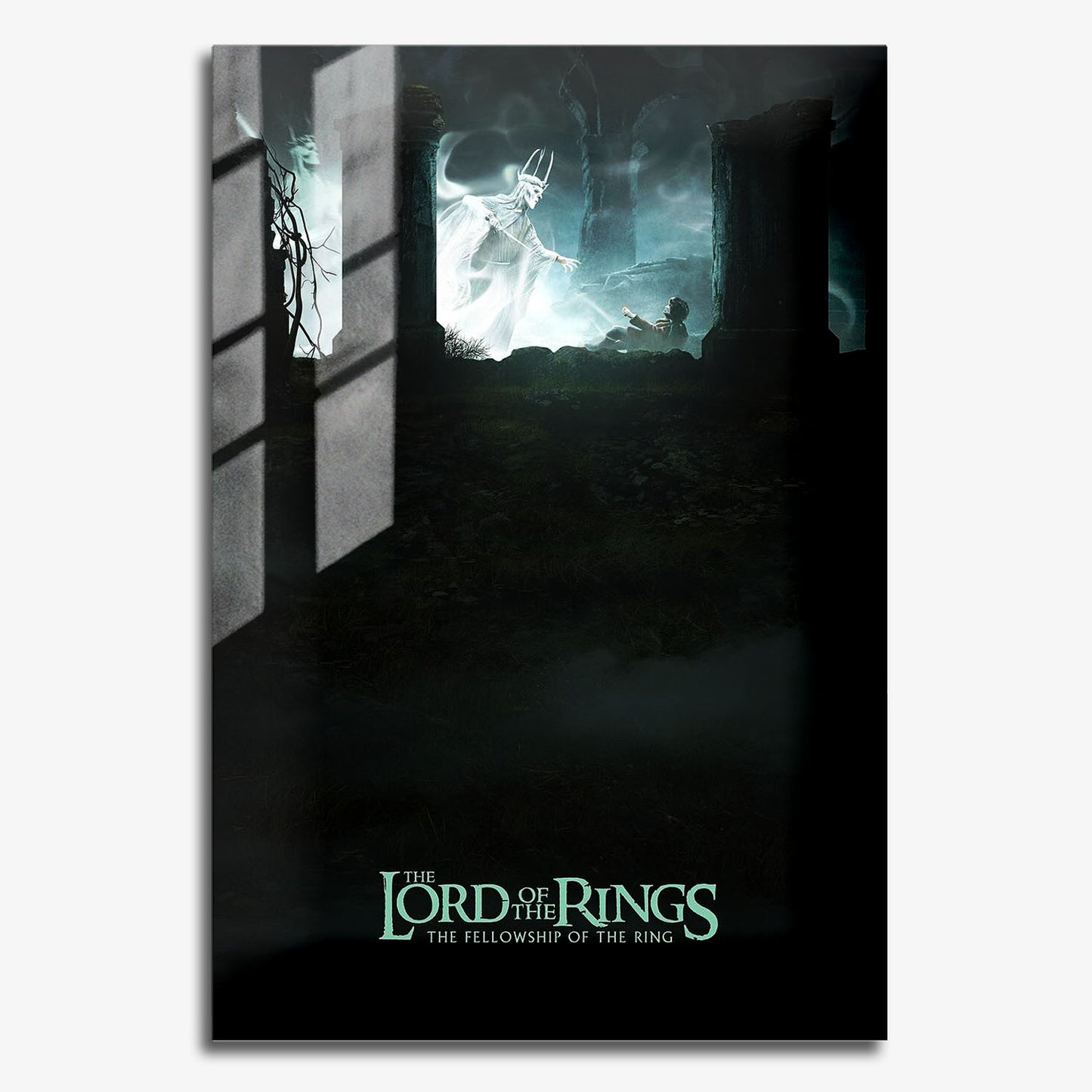Flex Designs Metal Poster The Lord of the Rings The Fellowship of the Ring Cover 11 x 17" Home Goods - Movie 2001 Movie Metal Poster