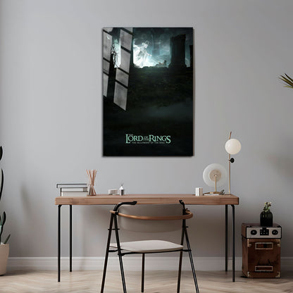 Flex Designs Metal Poster The Lord of the Rings The Fellowship of the Ring Cover 5 x 7" Home Goods - Movie 2001 Movie Metal Poster