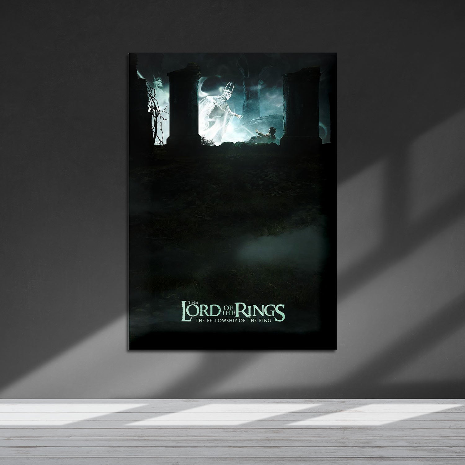 Flex Designs Metal Poster The Lord of the Rings The Fellowship of the Ring Cover 5 x 7" Home Goods - Movie 2001 Movie Metal Poster