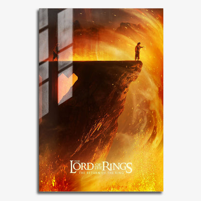 Flex Designs Metal Poster The Lord of the Rings The Return of the King Cover 11 x 17" Home Goods - Movie 2003 Movie Metal Poster