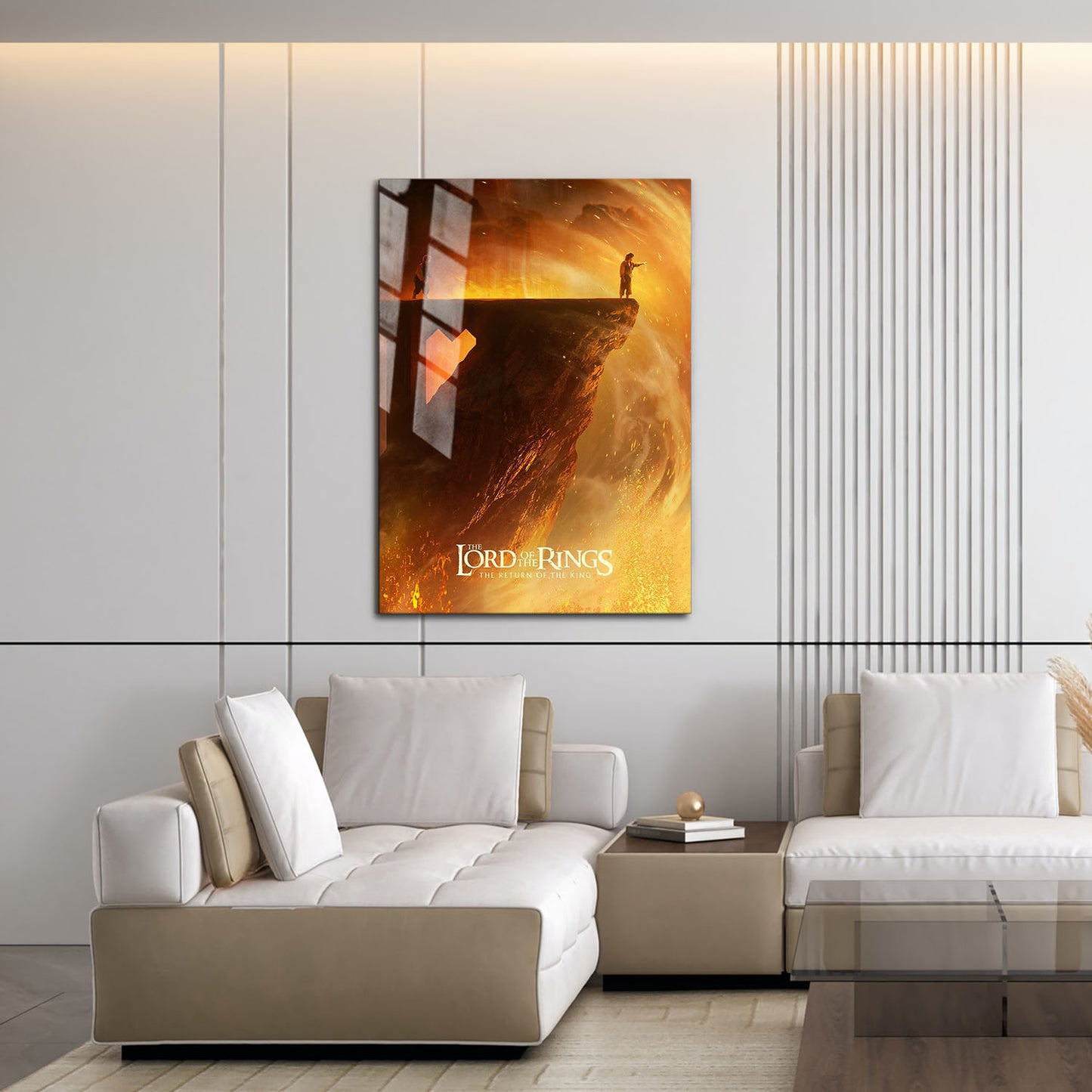 Flex Designs Metal Poster The Lord of the Rings The Return of the King Cover 16 x 24" Home Goods - Movie 2003 Movie Metal Poster
