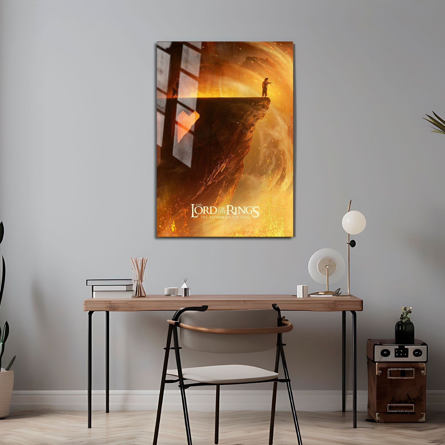 Flex Designs Metal Poster The Lord of the Rings The Return of the King Cover 5 x 7" Home Goods - Movie 2003 Movie Metal Poster